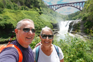 2022 – Letchworth Falls (The Grand Canyon of the East) & then a visit with the Dew’s and Mac….