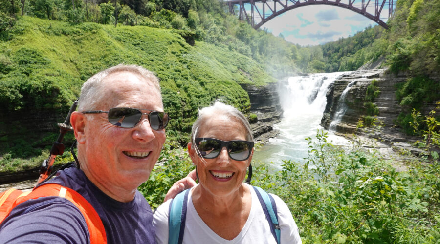 2022 – Letchworth Falls (The Grand Canyon of the East) & then a visit with the Dew’s and Mac….